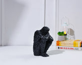Alamkari India Resin Mosaic Sitting Stone Man Sculpture